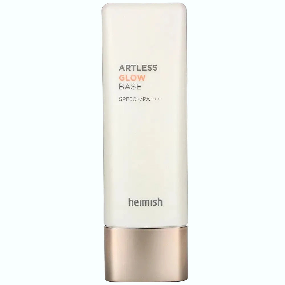 Heimish Artless Glow Base SPF50+ PA+++ sunscreen primer for radiant glowing skin with UV protection