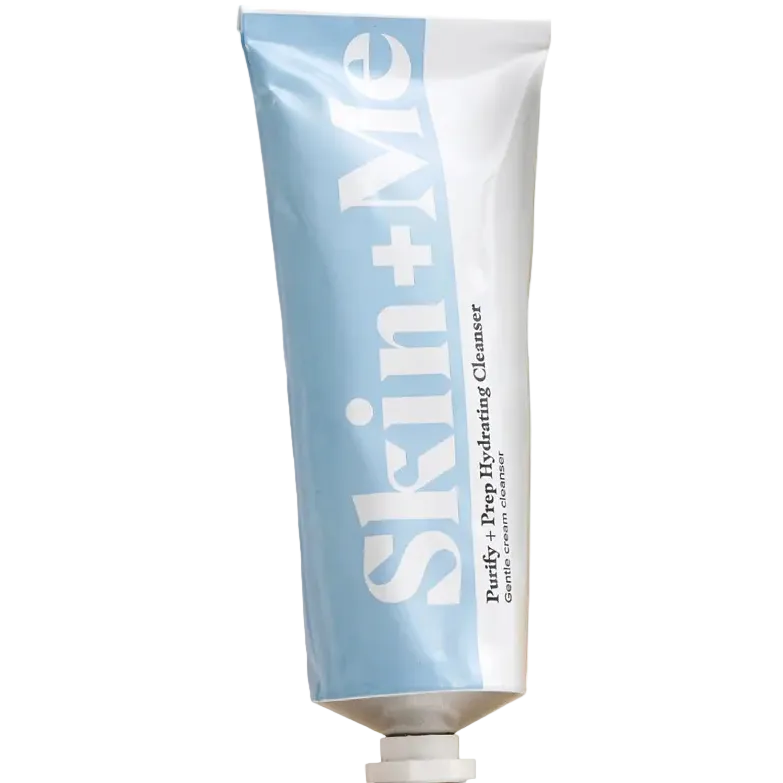 Skin + Me Purify + Prep Hydrating Cleanser gentle non-foaming cream cleanser for all skin types