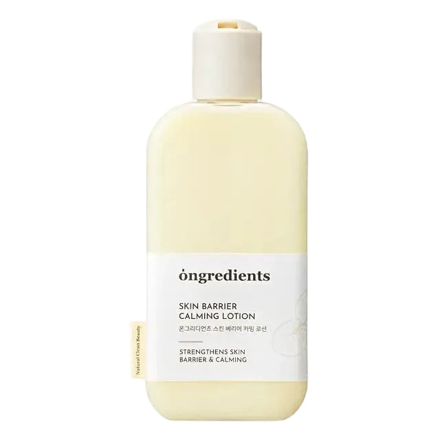 ONGREDIENTS Skin Barrier Calming Lotion for sensitive skin hydration and barrier repair