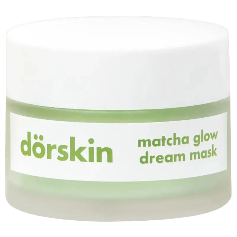 Dorskin Matcha Glow Dream Mask 2-in-1 moisturizer and sleeping mask for acne-prone skin hydration and brightening