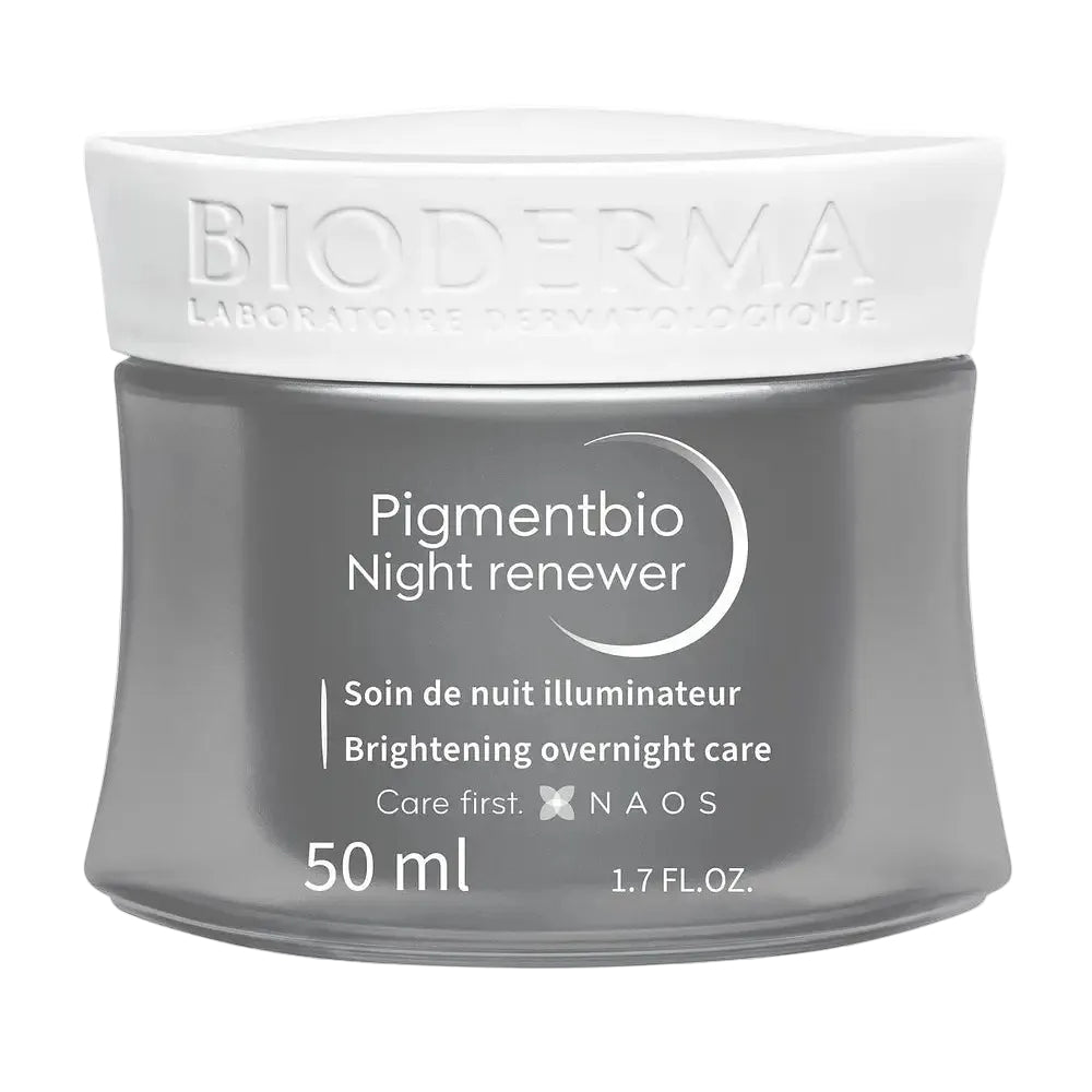 Bioderma Pigmentbio Night Renewer brightening overnight cream for dark spots and hyperpigmentation