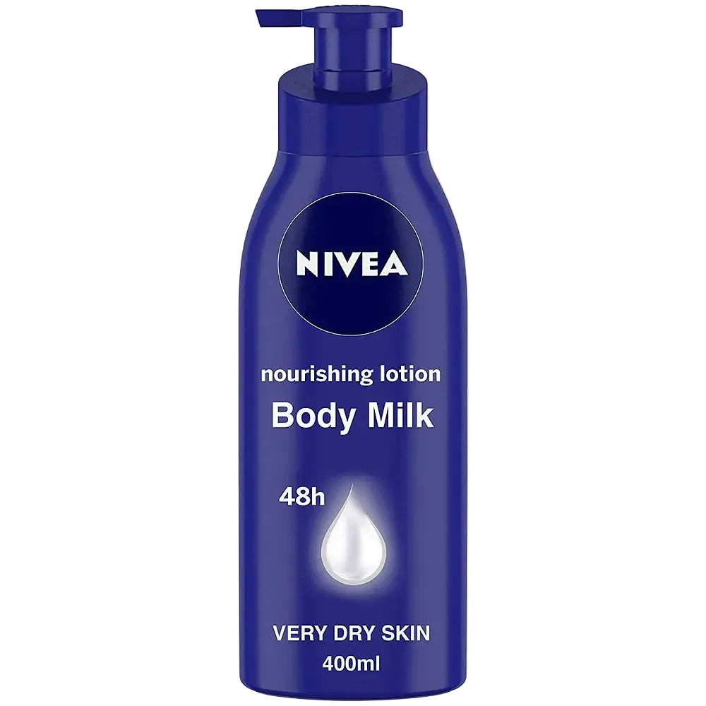 Nivea Rich Body Lotion Nourishing Milk for very dry skin with almond oil and vitamin E