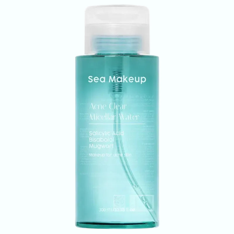 Sea Makeup Acne Clear Micellar Water with salicylic acid for acne-prone and sensitive skin makeup removal