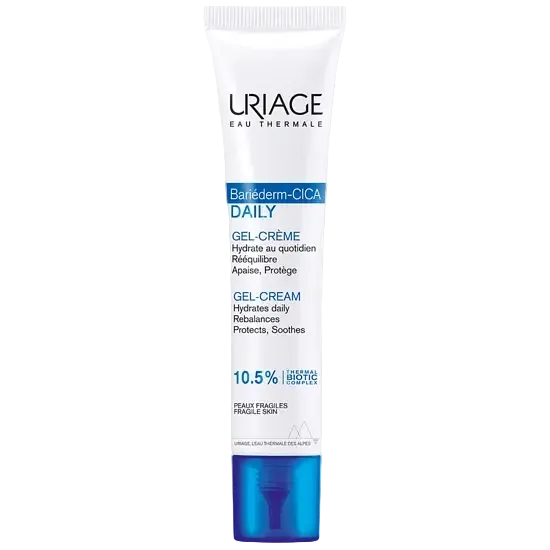 Uriage Bariederm Cica Daily Gel-Cream for sensitive skin repair and barrier protection