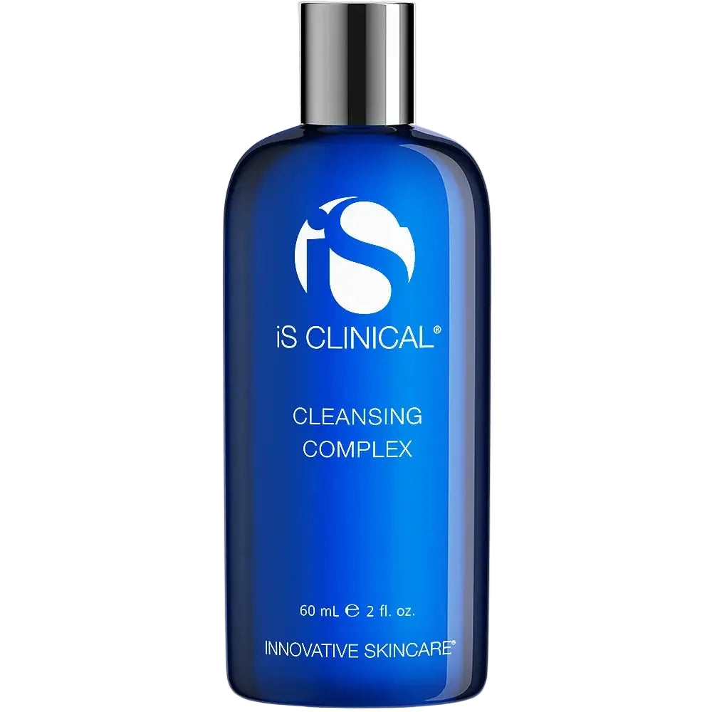 iS Clinical Cleansing Complex gentle gel cleanser for sensitive skin with antioxidants and botanical extracts
