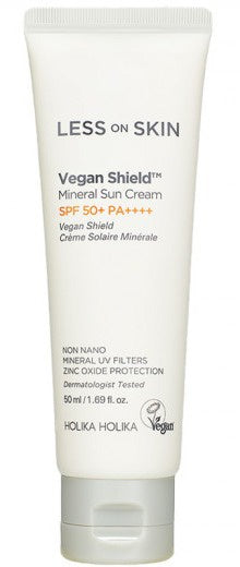 Holika Holika Less On Skin Vegan Shield Mineral Sun Cream SPF 50+ PA++++
