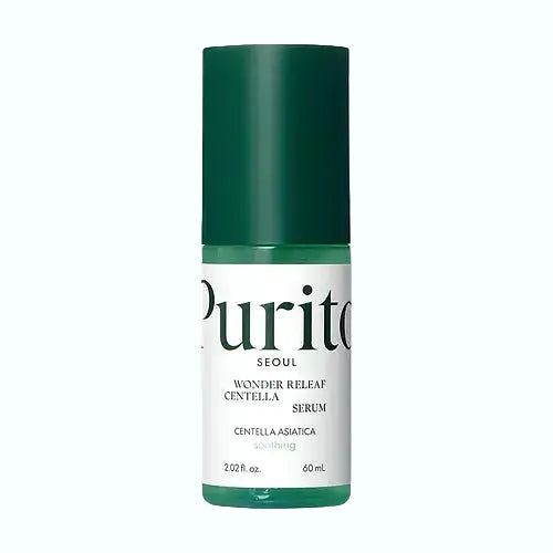 Purito Wonder Releaf Centella Serum for sensitive skin soothing and barrier repair with minimal ingredients