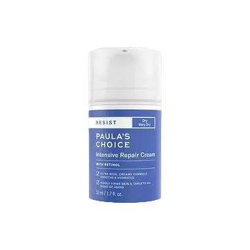 Paula's Choice Resist Intensive Repair Cream anti-aging moisturizer with retinol for dry, aging skin
