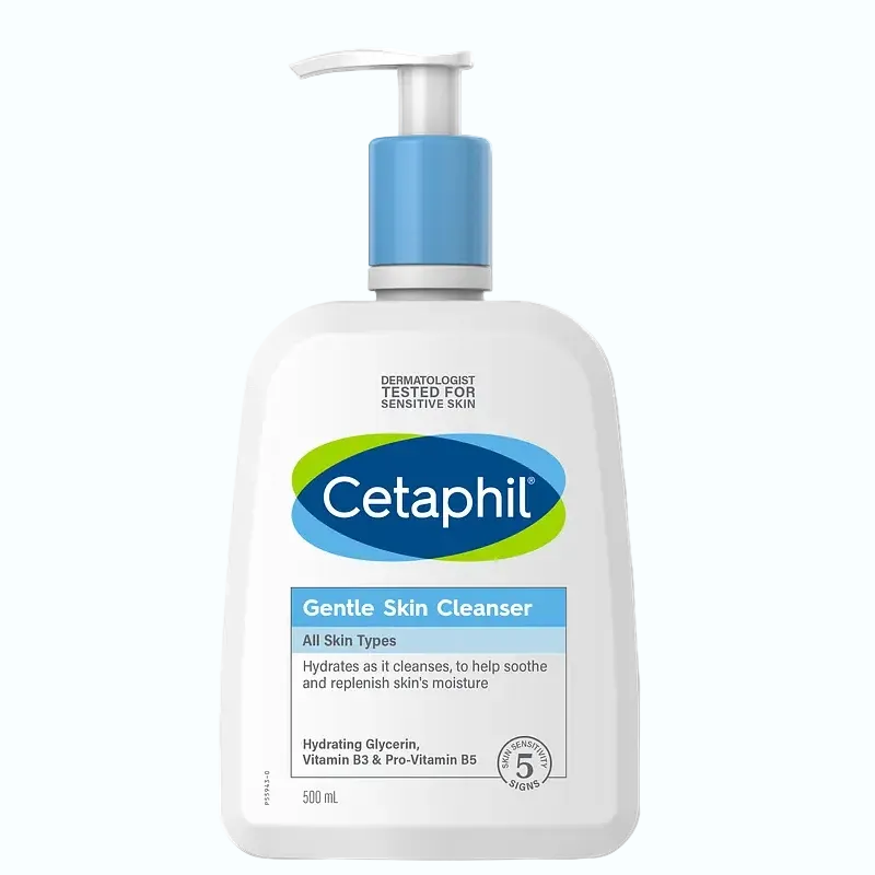Cetaphil Gentle Skin Cleanser for dry and sensitive skin, fragrance-free face cleanser