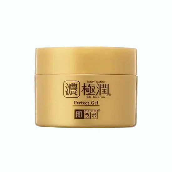 Hada Labo Koi-Gokujyun Perfect Gel all-in-one moisturizer with hyaluronic acid for hydration and anti-aging