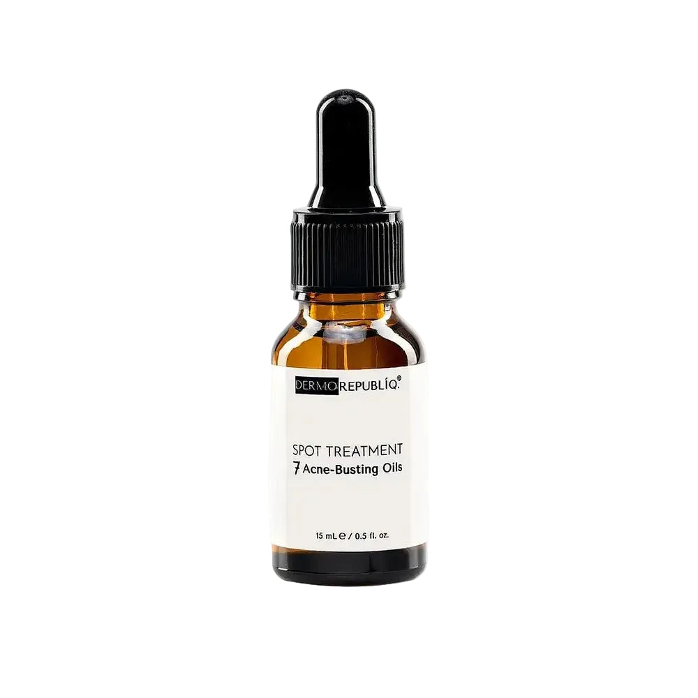Dermorepubliq Spot Treatment 7 Acne-Busting Oils Serum for targeted pimple and blemish treatment