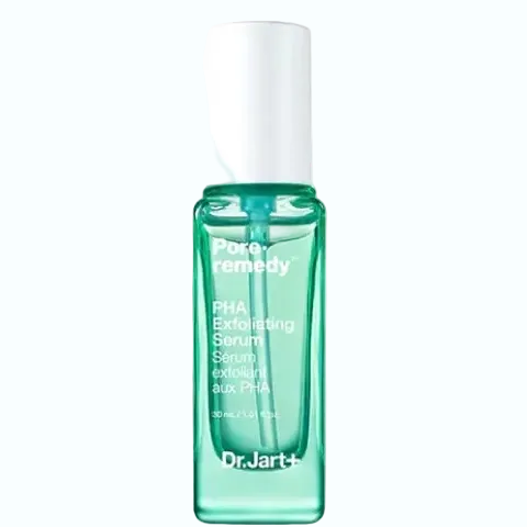 Dr. Jart+ Pore Remedy PHA Exfoliating Serum for pore minimizing and smooth skin texture