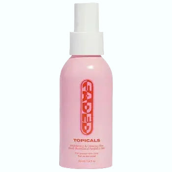 Topicals Faded Brightening and Clearing Mist for dark spots, hyperpigmentation and body discoloration