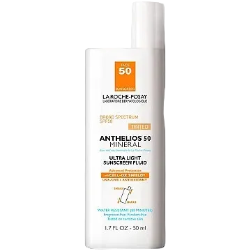 La Roche-Posay Anthelios Mineral Tinted Sunscreen SPF 50 for sensitive skin UV protection
