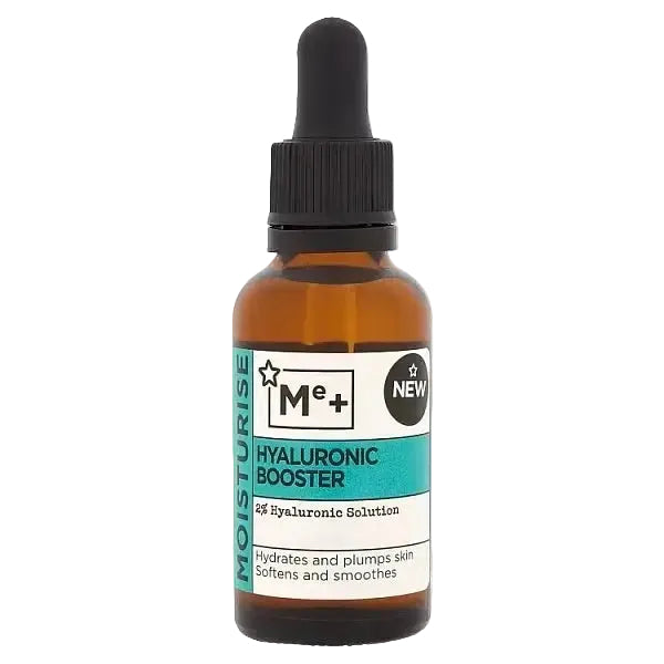 Superdrug Me+ Hyaluronic Booster serum for intense hydration and plumping