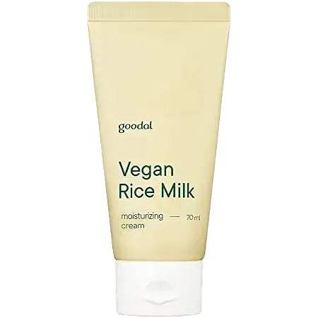Goodal Vegan Rice Milk Moisturizing Cream with ceramides and rice extract for dry skin hydration