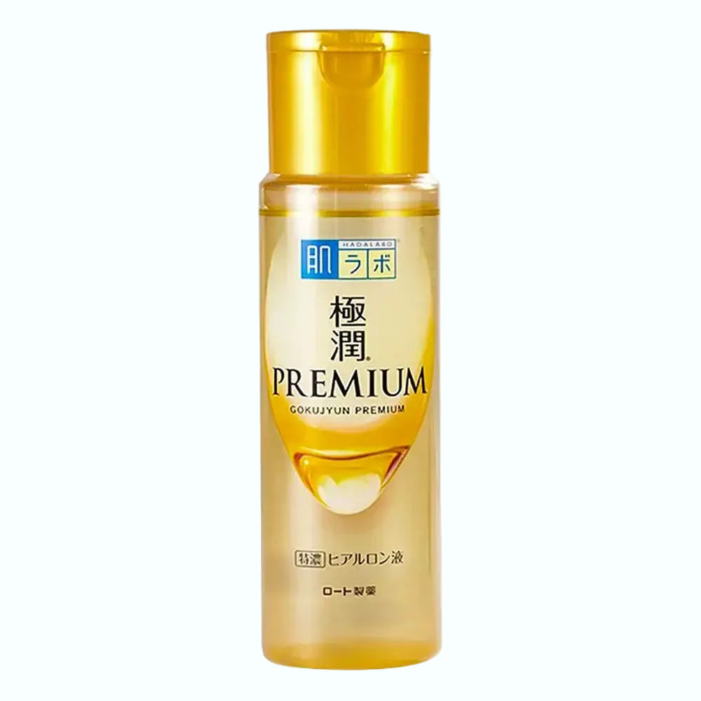 Hada Labo Gokujyun Premium Lotion with 7 types of hyaluronic acid for intense hydration