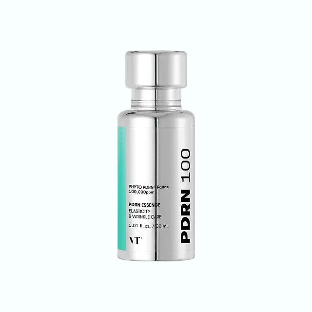 VT Cosmetics PDRN Essence 100 with ginseng for anti-aging and skin repair