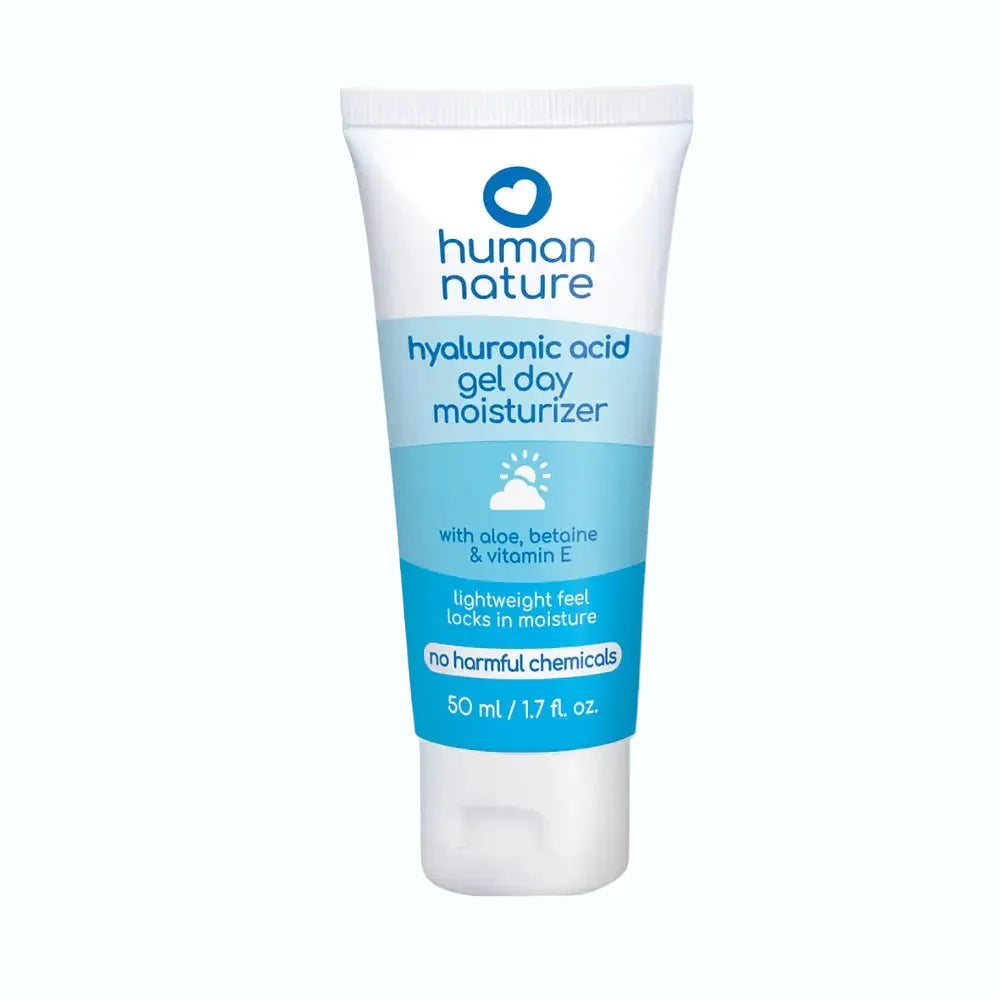 Human Nature Hyaluronic Acid Gel Day Moisturizer for hydration and all skin types