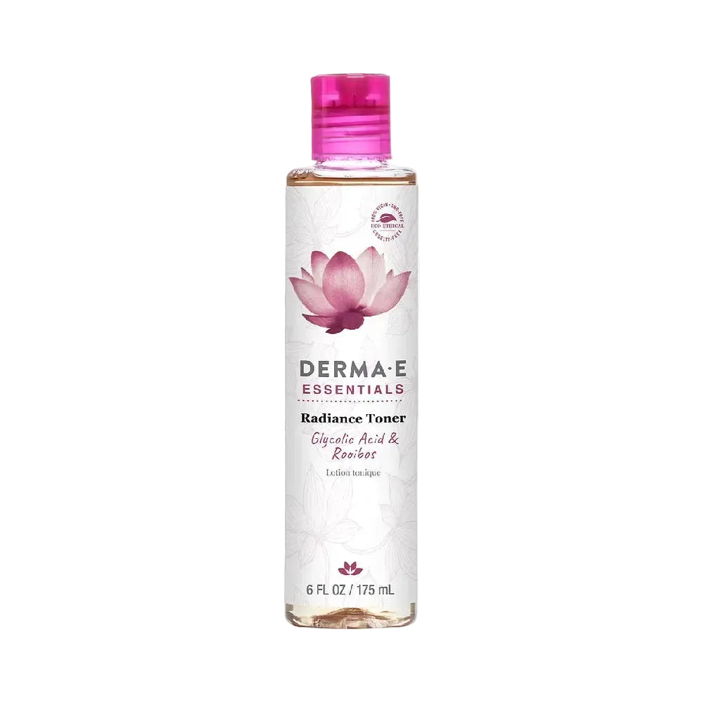 Derma E Essentials Radiance Toner with glycolic acid for brightening and exfoliation