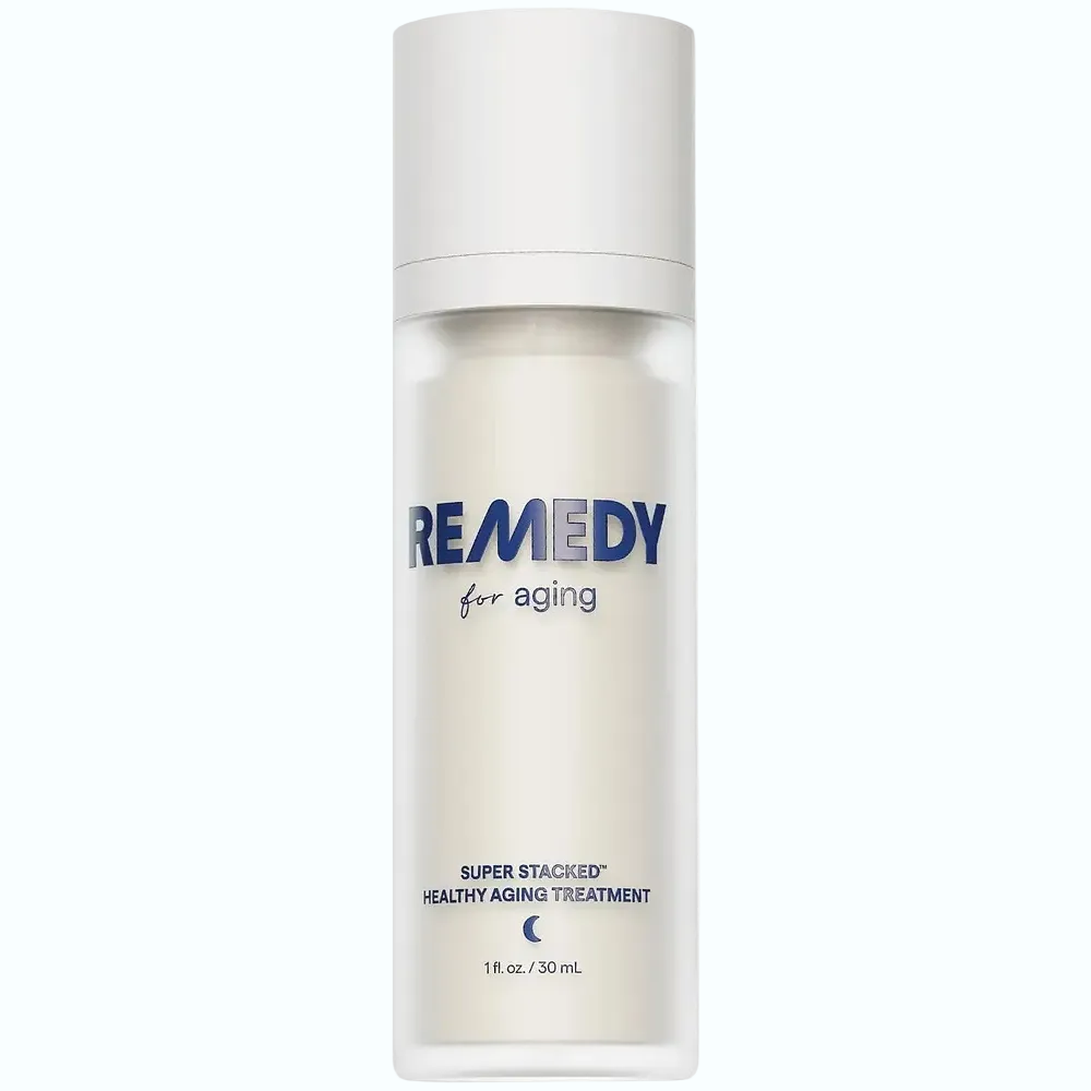 Remedy For Aging serum with retinaldehyde, glycolic acid, and peptides for anti-aging and wrinkles