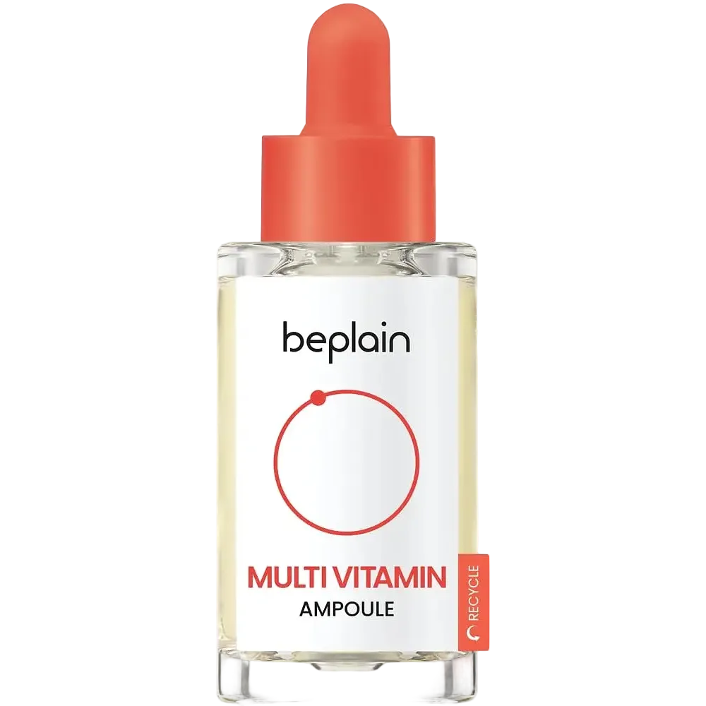 beplain Multi Vitamin Ampoule with niacinamide and sea buckthorn water for brightening and dark spots