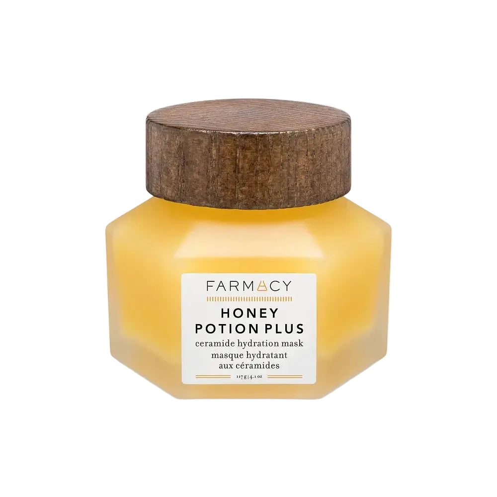 Farmacy Honey Potion Plus Ceramide Hydration Mask for intense hydration and barrier repair