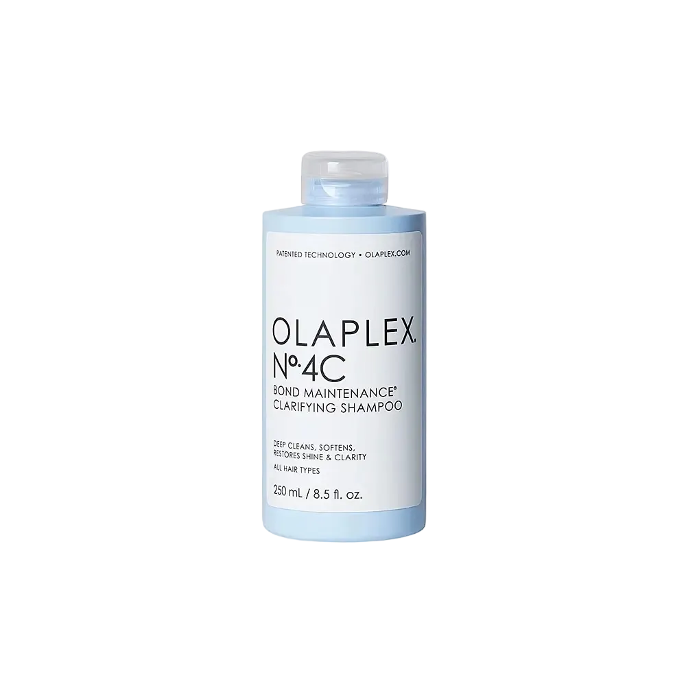 Olaplex No.4C Bond Maintenance Clarifying Shampoo for buildup removal and color-treated hair