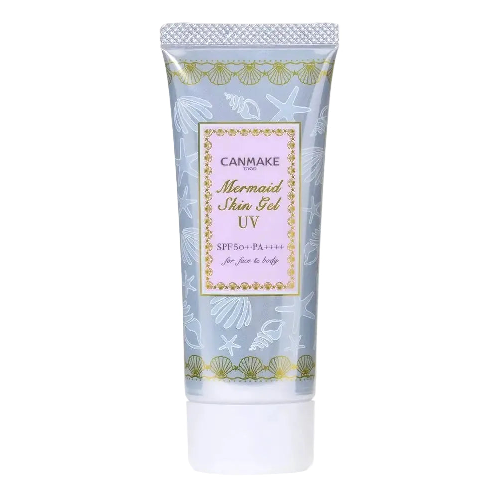 Canmake Mermaid Skin Gel UV SPF 50+ PA++++ lightweight gel sunscreen for daily UV protection