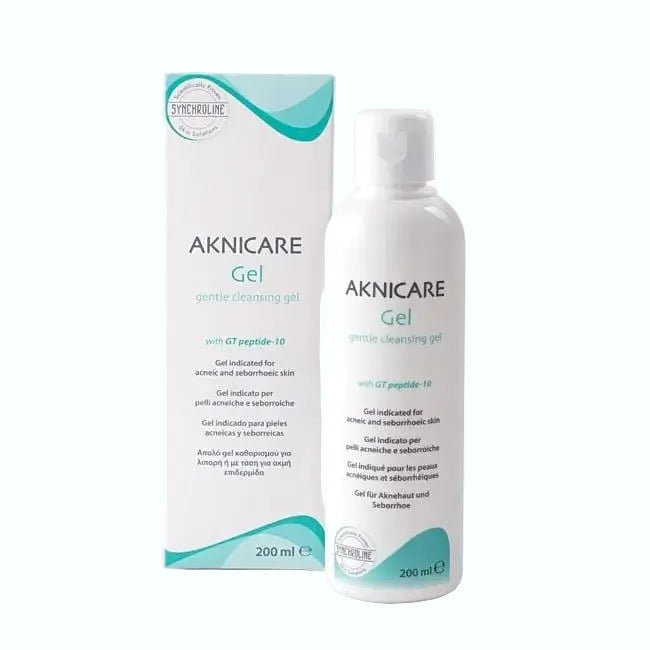 Aknicare Gentle Cleansing Gel for acne-prone and sensitive skin deep cleansing without drying