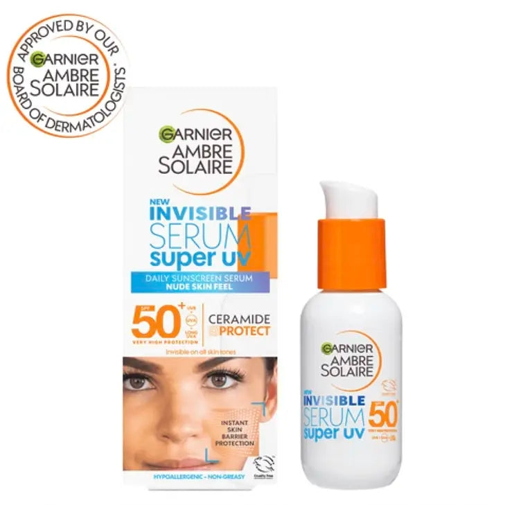 Ambre Solaire SPF 50+ Super UV Invisible Face Serum