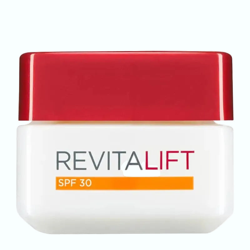 L'Oreal Paris Revitalift Day Cream SPF30 anti-aging moisturizer with sun protection for firmer skin