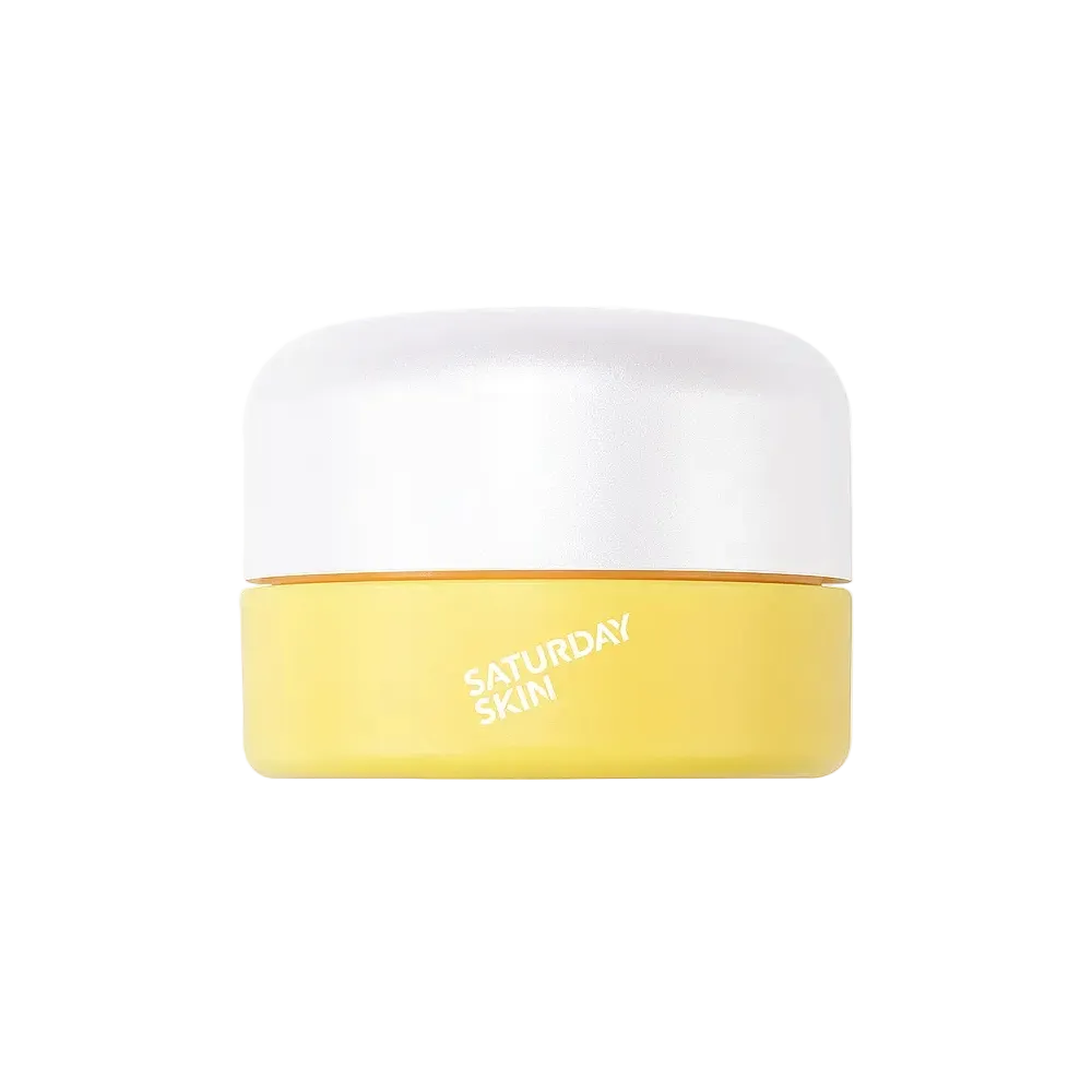 Saturday Skin Yuzu Vitamin C Bright Eye Cream for brightening, hydration, and reducing dark circles