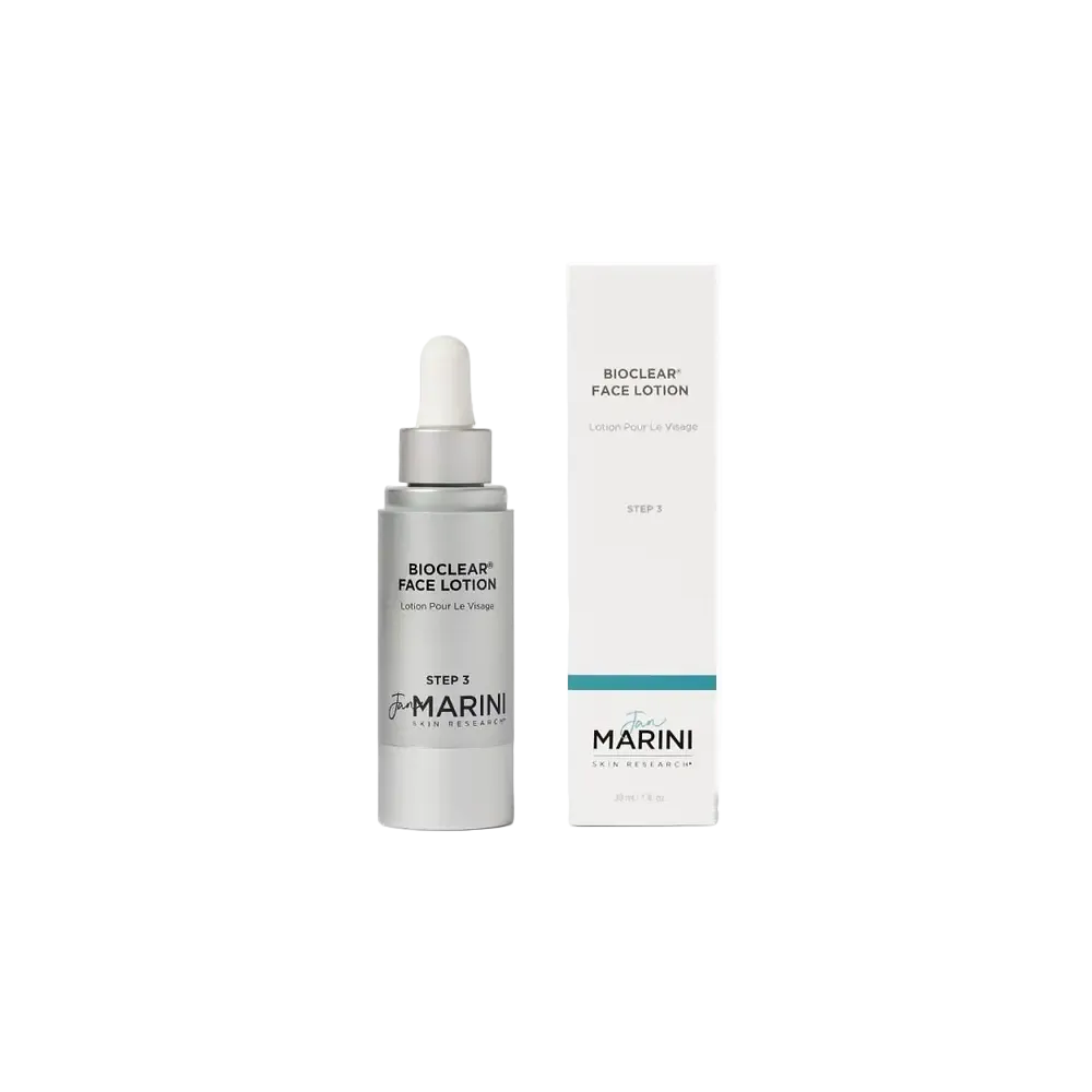 Jan Marini Bioclear Face Lotion with triple acid blend for acne and uneven skin texture