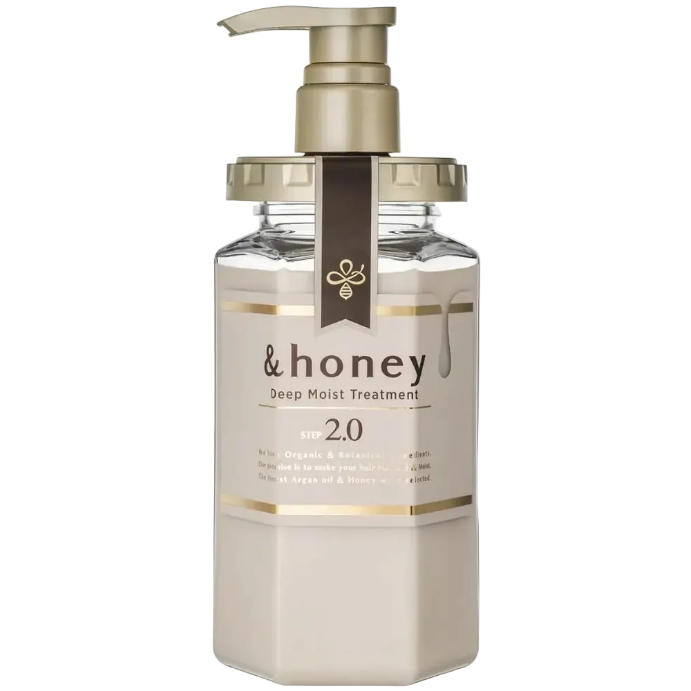 &honey Deep Moist Treatment 2.0 with manuka honey and argan oil for intense hair hydration and repair
