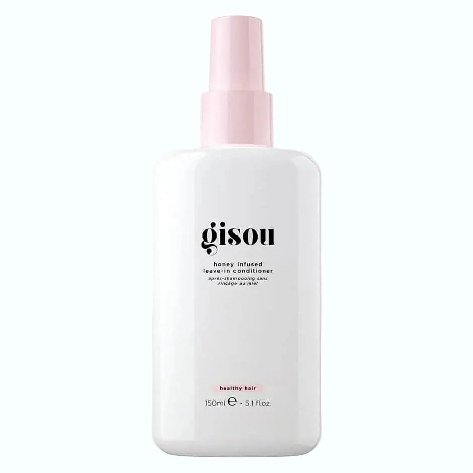 Gisou Honey Infused Leave-In Conditioner with Mirsalehi honey for hydration and frizz control