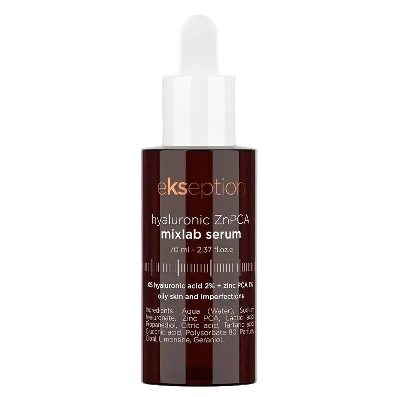Ekseption Hyaluronic Zn PCA Mixlab Serum for acne-prone and oily skin with zinc PCA