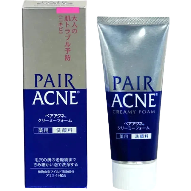 Lion Pair Acne Creamy Foam medicated cleanser for acne-prone skin with anti-inflammatory properties