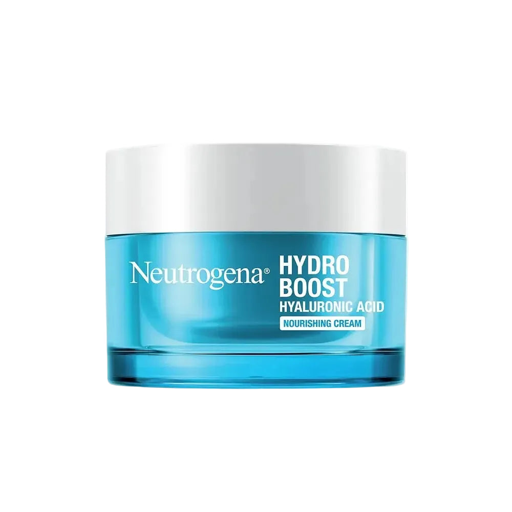 Neutrogena Hydro Boost Hyaluronic Acid Nourishing Cream for deep hydration and barrier repair