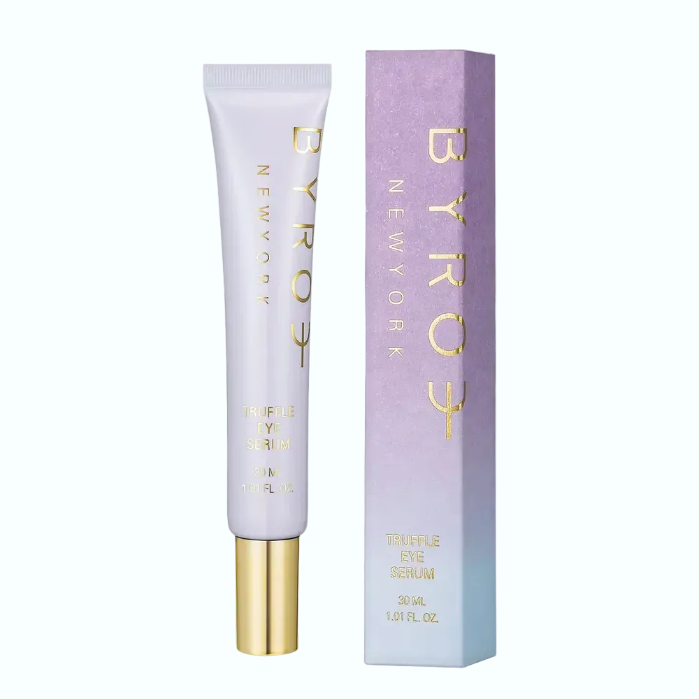 Byroe Truffle Eye Serum with black truffle and hyaluronic acid for anti-aging eye treatment