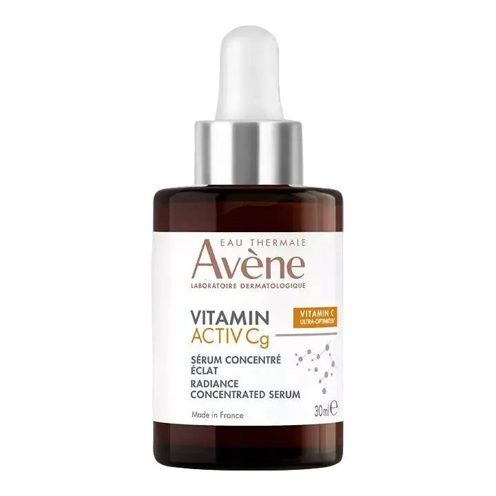 Avène Vitamin Activ Cg Radiance Serum with Vitamin C, Niacinamide and Bakuchiol for brightening and anti-aging