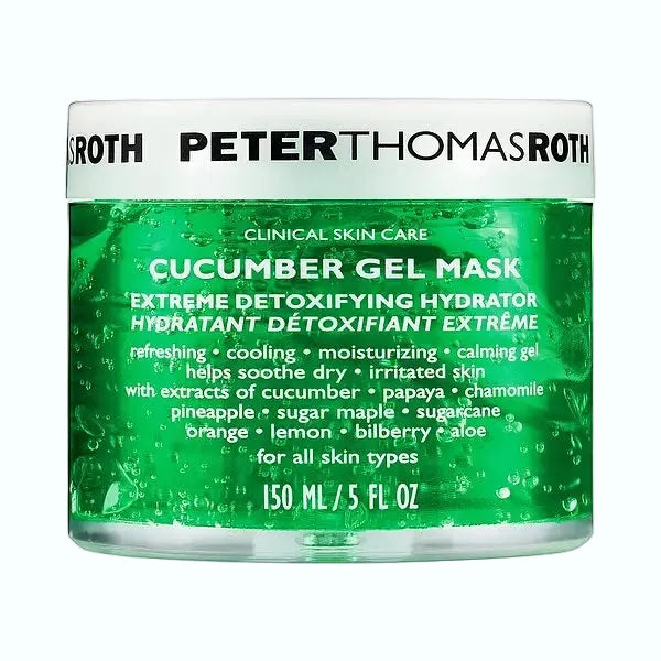 Peter Thomas Roth Cucumber Gel Mask for soothing and hydrating irritated skin