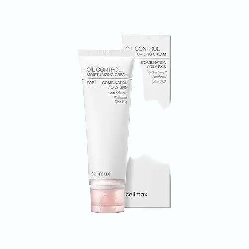 celimax Oil Control Moisturizing Cream for oily skin sebum control and hydration