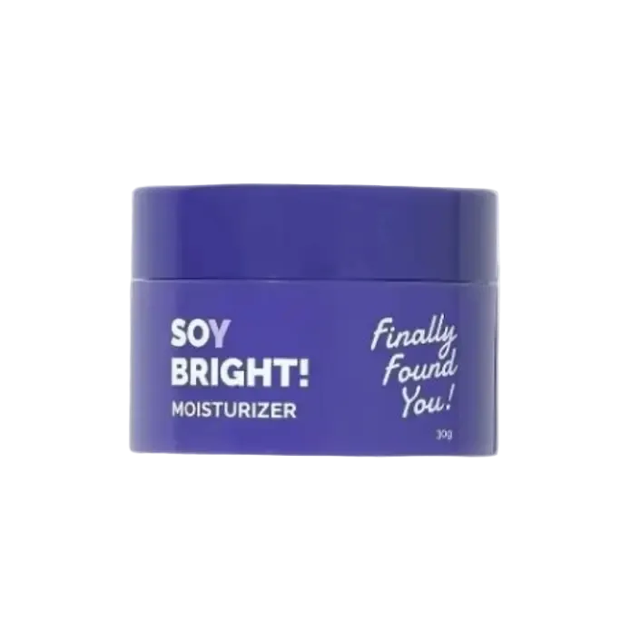 Finally Found You! Soy Bright! Moisturizer for hydration, brightening and skin barrier repair