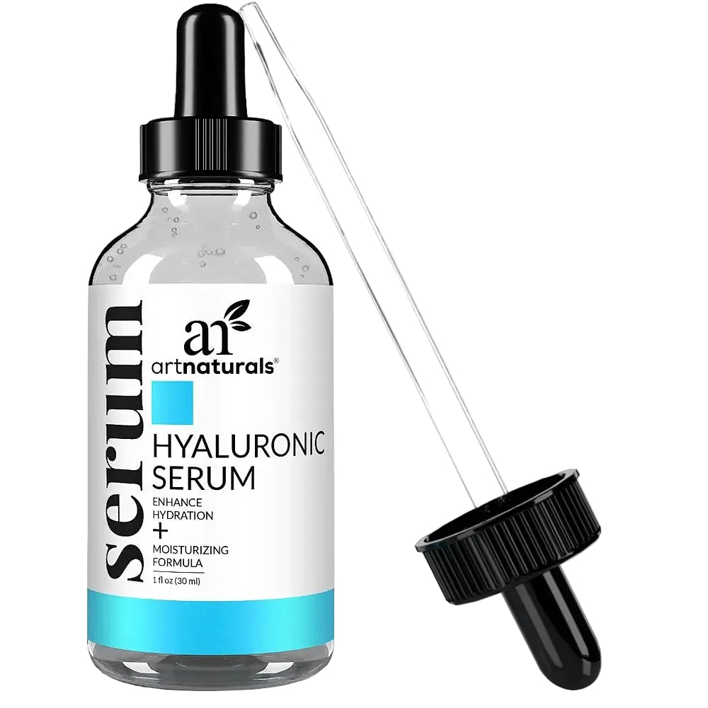 artnaturals Hyaluronic Acid Serum for hydration and anti-aging with botanical extracts