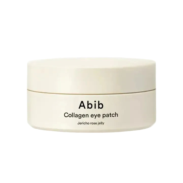 Abib Collagen Eye Patch Jericho Rose Jelly with vegan collagen and peptides for anti-aging and hydration