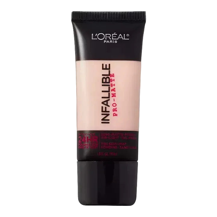L'Oreal Infallible Pro-Matte Liquid Longwear Foundation oil-free 24hr matte finish