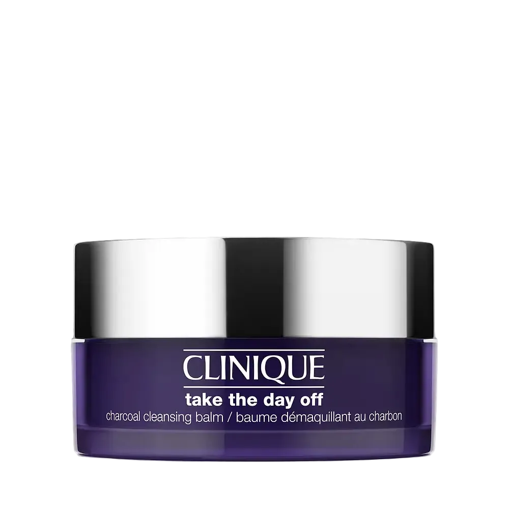 Clinique Take The Day Off Charcoal Cleansing Balm makeup remover with Japanese charcoal for detoxifying pores