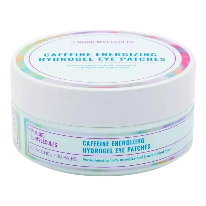 Good Molecules Caffeine Energizing Hydrogel Eye Patches for puffiness dark circles and hydration