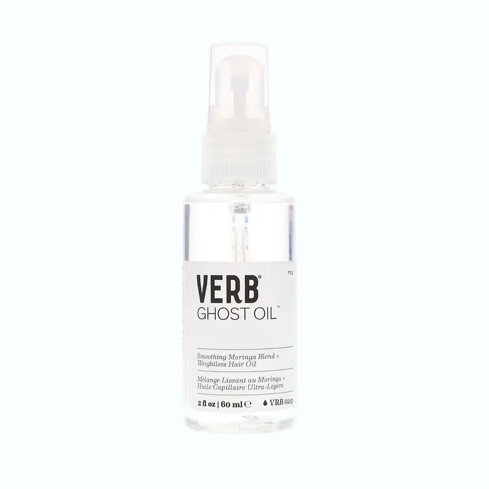 Verb Ghost Oil lightweight hair oil for shine and frizz control without weighing hair down